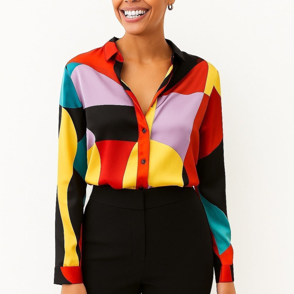 Anthropologie Hutch Multicolor Button-Down Shirt